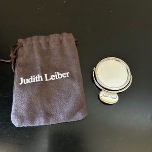 Judith Leiber Purse Mirror with Pouch. NWOT